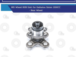 NIS Wheel HUB Unit for Daihatsu Sirion 1300CC - Rear Wheel