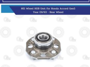 NIS Wheel HUB Unit for Honda Accord Gen5 Year 09/93 - Rear Wheel