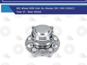 NIS Wheel HUB Unit for Honda CRV 2WD 2000CC Year 12 - Rear Wheel
