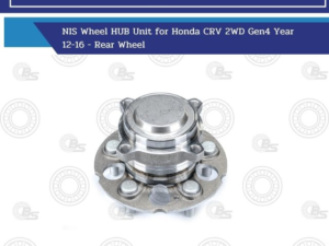 NIS Wheel HUB Unit for Honda CRV 2WD Gen4 Year 12-16 - Rear Wheel