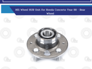 NIS Wheel HUB Unit for Honda Concerto Year 88 - Rear Wheel