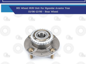 NIS Wheel HUB Unit for Hyundai Avante Year 01/96-12/99 - Rear Wheel