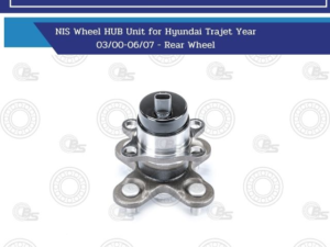 NIS Wheel HUB Unit for Hyundai Trajet Year 03/00-06/07 - Rear Wheel