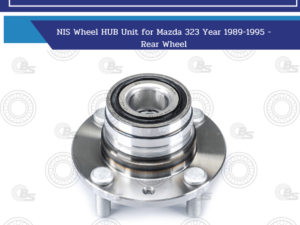 NIS Wheel HUB Unit for Mazda 323 Year 1989-1995 - Rear Wheel