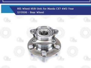 NIS Wheel HUB Unit for Mazda CX7 4WD Year 12/2006 - Rear Wheel