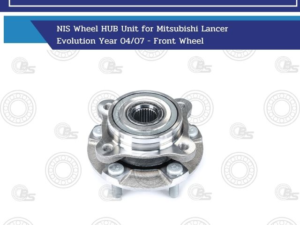 NIS Wheel HUB Unit for Mitsubishi Lancer Evolution Year 04/07 - Front Wheel