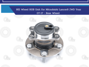NIS Wheel HUB Unit for Mitsubishi Lancer8 2WD Year 07-17 - Rear Wheel