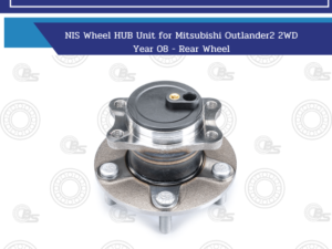 NIS Wheel HUB Unit for Mitsubishi Outlander2 2WD Year 08 - Rear Wheel