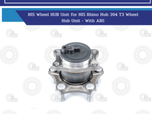 NIS Wheel HUB Unit for NIS Rhino Hub 394 T3 Wheel Hub Unit - With ABS