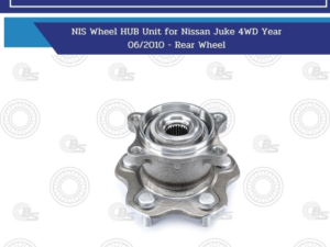 NIS Wheel HUB Unit for Nissan Juke 4WD Year 06/2010 - Rear Wheel