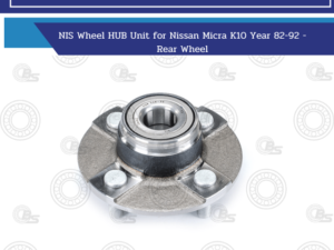 NIS Wheel HUB Unit for Nissan Micra K10 Year 82-92 - Rear Wheel