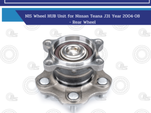 NIS Wheel HUB Unit for Nissan Teana J31 Year 2004-08 - Rear Wheel