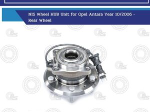 NIS Wheel HUB Unit for Opel Antara Year 10/2006 - Rear Wheel