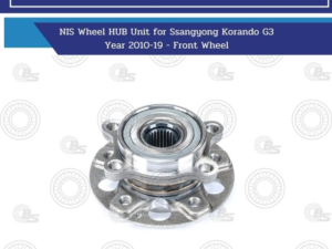 NIS Wheel HUB Unit for Ssangyong Korando G3 Year 2010-19 - Front Wheel
