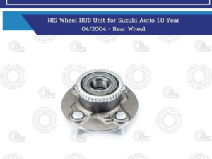 NIS Wheel HUB Unit for Suzuki Aerio 1.8 Year 04/2004 - Rear Wheel