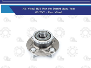 NIS Wheel HUB Unit for Suzuki Liana Year 07/2001 - Rear Wheel