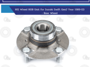 NIS Wheel HUB Unit for Suzuki Swift Gen2 Year 1989-03 - Rear Wheel