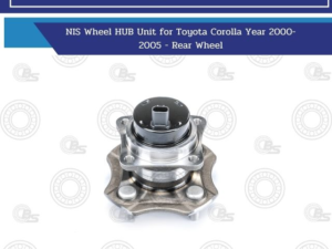 NIS Wheel HUB Unit for Toyota Corolla Year 2000-2005 - Rear Wheel